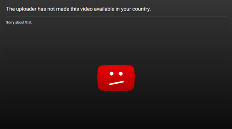 How to Fix the 'Content Not Available in Your Country' Error Message