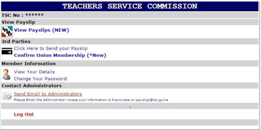 tsc payslip